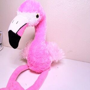 Aurora 18"  Flamingo Plush Pink Soft Stuffed Animal Long Legs 2021